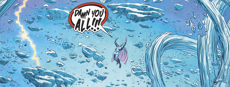 Cyborg Superman gets dumped in the Phantom Zone all alone in Action Comics #984.